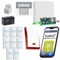 ZESTAW ALARMOWY DO DOMU 8 CZUJEK BOSCH PROFESJONALNY ALARM LTE SATEL