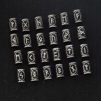 Antyczne srebro Kit Norse Vikings Runes Koraliki d