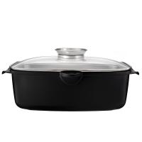 Brytfanna z pokrywą Stone Design Black 32x21cm 6L