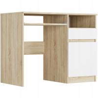 Мебель письменный стол стол 96cm sonoma mix белый N35