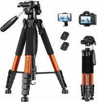 Алюминиевый штатив для камеры телефона Tripod Victiv NT70 вращающаяся головка