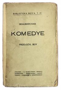 KOMEDYE - BEAUMARCHAIS BIBLIOTEKA BOY'A T. 17