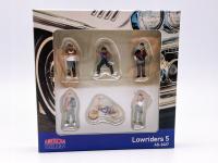 American Diorama 1:64 Figurki - Figure Set: Lowriders 5