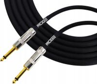 KABEL INSTRUMENTALNY JACK 6.3MM - JACK 6.3MM MOCNY SOLIDNY 6M DO GITARY