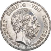 5.aj.SAXONIA, ALBERT, 2 MARKI 1902 E POŚMIERTNA