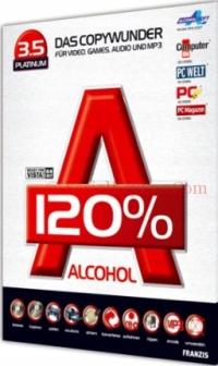 Alcohol 120% - профессиональная программа для записи CD DVD и эмулятор дисков