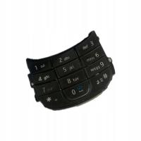 Klawiatura do Nokia 3600 slide DOLNA czarna