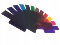 Filtry ŻELOWE STROBIST 20 kolorów 20x do Lampy Błyskowej GODOX SONY PENTAX