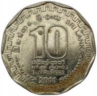 SRI LANKA 10 RUPII 2011 4E3
