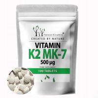 FOREST WITAMINA K2 MK-7 500mcg 100 tab NATURALNA Z NATTO MOCNA NA KOŚCI