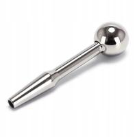 DILATOR SILIKONOWY CEWKI MOCZOWEJ Z UJŚCIEM PŁYNÓW, SEX PENIS PLUG