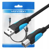 VENTION KABEL DO DRUKARKI USB 2.0 A MĘSKI DO USB-B MĘSKI PVC 480 MBPS 10M