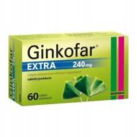 Ginkofar Extra, 240 mg, 60 tabletek