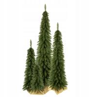 Рождественская елка искусственная тонкая ель Татранская зеленая 75 см