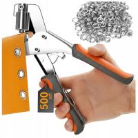 НАБОР МАГНИТНЫХ ЛЮВЕРСОВ ДЛЯ БАННЕРОВ, 500 ШТ.