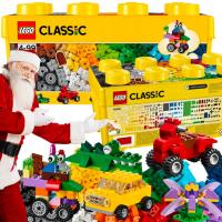 KLOCKI LEGO CLASSIC DUŻY ZESTAW NA PREZENT 484 EL. TECHNIC XXL SZYBKO 24H!