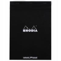 Блокнот в горошек dotPad-Rhodia-черный, A4