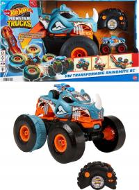Mattel Hot Wheels Rhinomite Mega Transformacja Samochód Zdalnie Sterowany