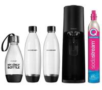 Saturator SODASTREAM Terra Megapack + EKO Butelka Czarna