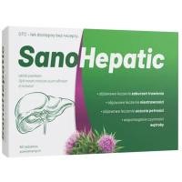SanoHepatic 70 мг расторопши печени 60 таблеток, покрытых оболочкой