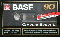 Аудио кассета BASF Chrome Super II C90