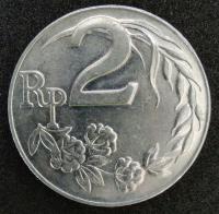 0740 - Indonezja 2 rupie, 1970