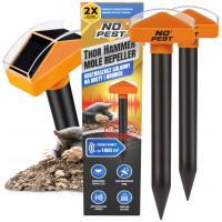 ОТПУГИВАТЕЛЬ КРОТОВ ДЛЯ КРОТОВ ПОЛЕВОК МЫШЕЙ ЗМЕЙ СОЛНЕЧНЫЙ ОТПУГИВАТЕЛЬ (2 ШТ)