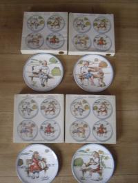 Talerz seria talerze Zostańmy Przyjaciółmi 4 sztuki Villeroy & Boch PREZENT