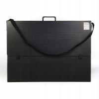 Lear 90421 B2 730x520x35mm черная сумка для рисования с ремешком и ручкой