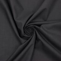 Tkanina Materiał Bawełna Popelina Czarny Gładki Miękki 0,5mb do Szycia