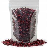 Гибискус цветок сушеный 1 кг Чай большой пакет суданская Мальва цветы