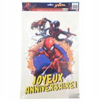 FOLIA DEKORACYJNA NA OKNO SPIDER-MAN