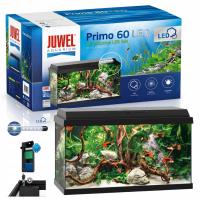 Аквариум с крышкой Juwel Primo 60 черный комплект освещения фильтр нагреватель