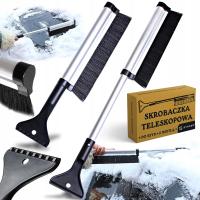 СКРЕБОК ДЛЯ ЛЬДА, ЩЕТКА ДЛЯ УБОРКИ СНЕГА, ДЛИННАЯ ТЕЛЕСКОПИЧЕСКАЯ 65 СМ