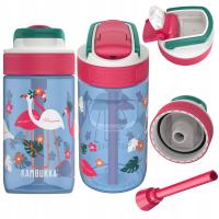 Детская бутылка для воды Kambuku Lagoon 400ml-Blue Flamingo