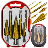 Конусное сверло для дерева, ступенчатое сверло для дерева, металла с фрезами 6EL