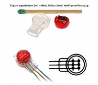 БЫСТРОРАЗЪЕМНЫЕ ГЕЛЕВЫЕ ФИТИНГИ ДЛЯ ВИТОЙ ПАРЫ 100 ШТ.