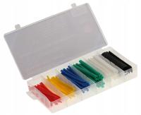 Zestaw koszulki izolacyjne termokurczliwe polichlorek winylu (PVC) 100 szt