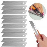 СМЕННЫЕ ЛЕЗВИЯ, СЛОМАННЫЕ ЛЕЗВИЯ ДЛЯ НОЖА, 18 ММ, 10 ШТ. В НАЛИЧИИ