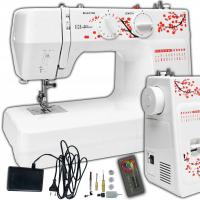 Maszyna do szycia Retoo 48 wzorów ściegów regulacja prędkości biały