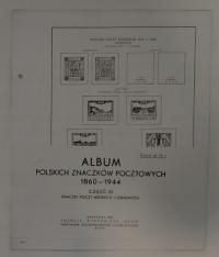 Альбом польских почтовых марок 1860 1944 III