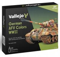 Vallejo 70255 Zestaw Model Color 16 farb - German AFV Colors WWII