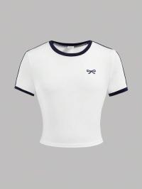 SHEIN BIAŁY TOP KONTRAST 118 PR1__140-146