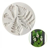 Forma silikonowa LIŚĆ PAPROCI PAPROĆ masa cukrowa