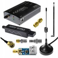 Zestaw Nooelec NESDR SMArt HF-odbiornik, konwerter, balun, adaptery, anteny