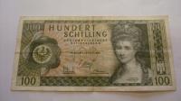 Banknot Austria 100 szylingów 1969 stan 3-