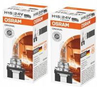 OSRAM ŻARÓWKA H15 24V 20/60W ORIGINAL PGJ23t-1