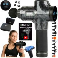 Pistolet do Masażu Medatech Massage Gun Pro Masażer do Pleców, Stóp i Ciała