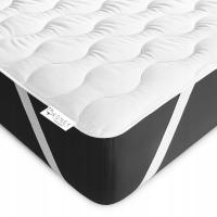 Наматрасник 140X200 толстый протектор стеганый топпер коврик для кровати