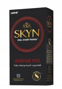 Prezerwatywy z wypustkami UNIMIL Skyn BOX 10